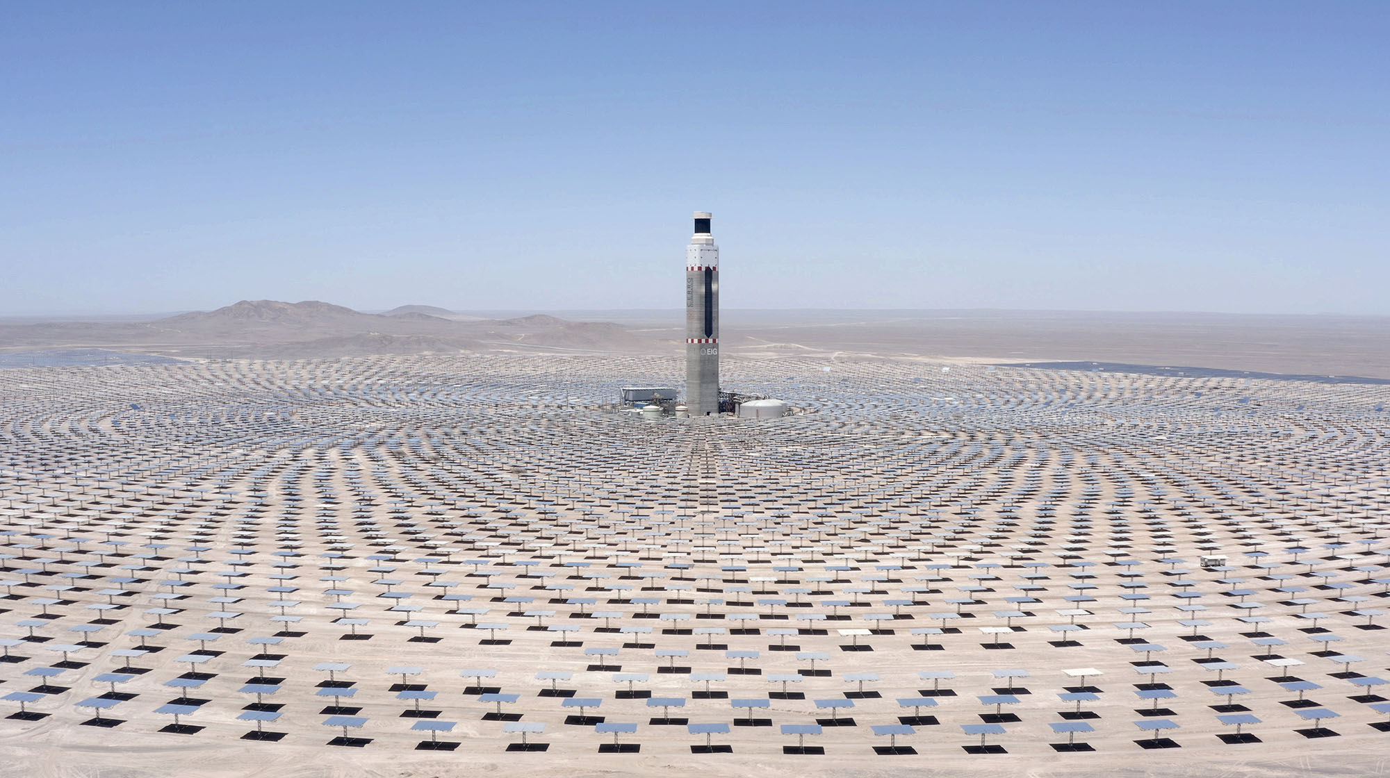 Cerro Dominador Solar Thermal Plant, Atacama Desert, Chile, 2022