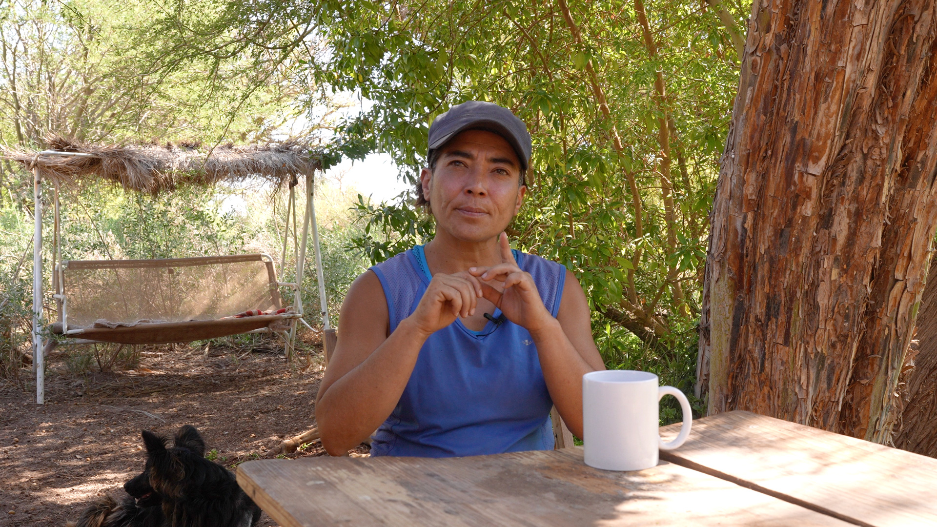 Likanantay water activists Karen Luza, San Pedro de Atacama, 2022